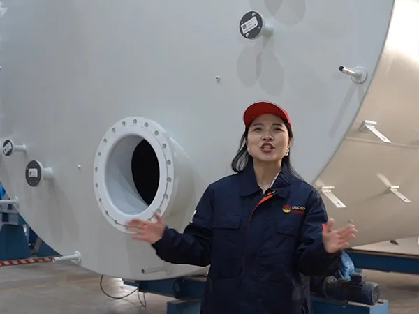 Bồn chứa axit có lót PTFE (độ dày lớp lót 4mm)